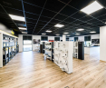 The most important part of the new training center is the 123 m² showroom, where you can see the entire range of Viega products available on the Polish market.