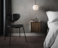 Moth collection chair and Bright Modeco lamps