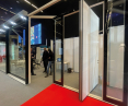 Pivot doors at 4DD Trade Fair in Katowice, Poland