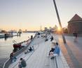 Promenada w Hamburgu, proj,: Zaha Hadid Architects