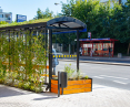 Zielone przystanki autobusowe w Białymstoku
