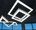GEOMETRIC LED – wersje kwadraty i trójkąty