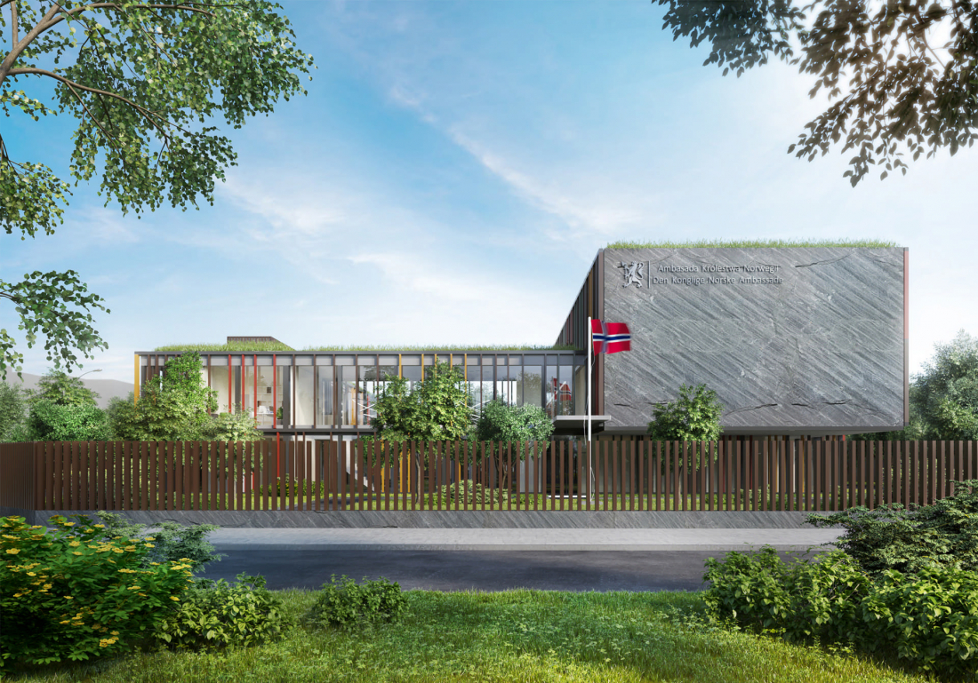 Projekt Ambasady Królestwa Norwegii