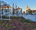Plac Przyjaciół Sopotu, nowa aranżacja zieleni, 8.05.2023
