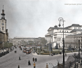 Historyczny widok placu Teatralnego