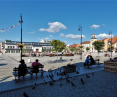 Old Market Square in Lomza after revaluation - view from the southwest