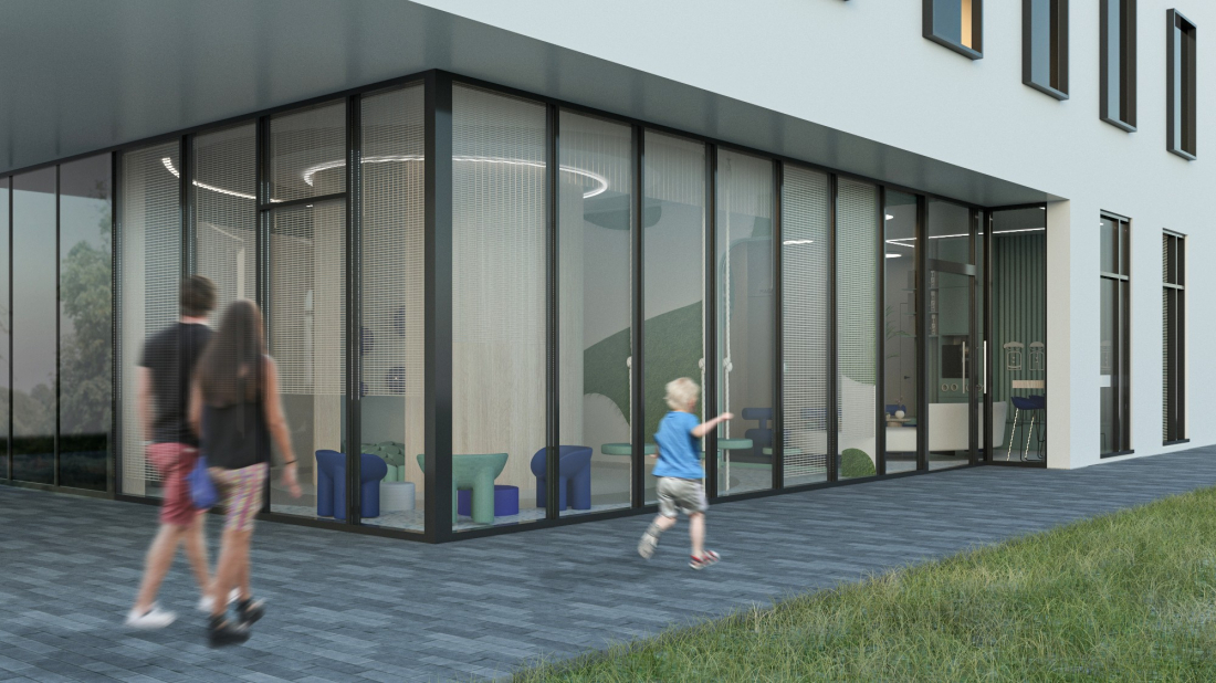 Projekt przestrzeni sensoryczno‑terapeutycznej dla dzieci z zaburzeniem ADHD