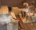 Interior design of sauna for wheelchair users