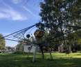 Układ heliocentryczny przed Uniwersytetem Rolniczym w Krakowie