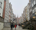 Ulica Mariacka w zabytkowym sercu Gdańska