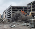 Demolition of CH Malta in Poznań, 21.02.2024