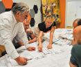 Design workshop on the idea of developing public land (owned by the Municipality of Rzeszow and the Subcarpathian Voivodeship) on Witosa Avenue, held at Urban Lab in Rzeszow on August 24, 2023.