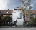 Single-family house in Basel, front facade
