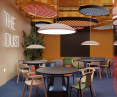 Creative oasis: student idea for coworking space in office for game developers