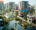 Architects' visions for flooded cities in the west of the Netherlands