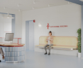 Interior renovation project of a family clinic in Godziesz Wielki