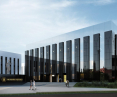 Poznan University of Technology's new rectorate, visualization, design by Slawomir Rosolski