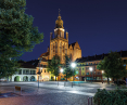 Collegiate Church of the Blessed Virgin Mary Queen of the World in Stargard, illumination by Zumtobel Group