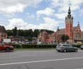 Crossing over Podwale Grodzkie is being built at the level of the railway station