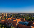 A bird's eye view of the Gdansk University of Technology campus