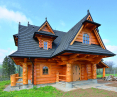 Single-family log house, Dzianisz