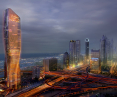 wizualizacja wieżowca Wasl Tower w Dubaju