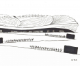 ilustracja inspirowana projektem stadionu w Katarze biura Zaha Hadid Architects
