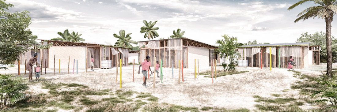 Architektura w obliczu katastrof. Modelowe kształtowanie zabudowy wiejskiego zespołu szkolnego na Haiti