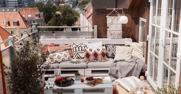 How to decorate a balcony in boho style?|PdD
