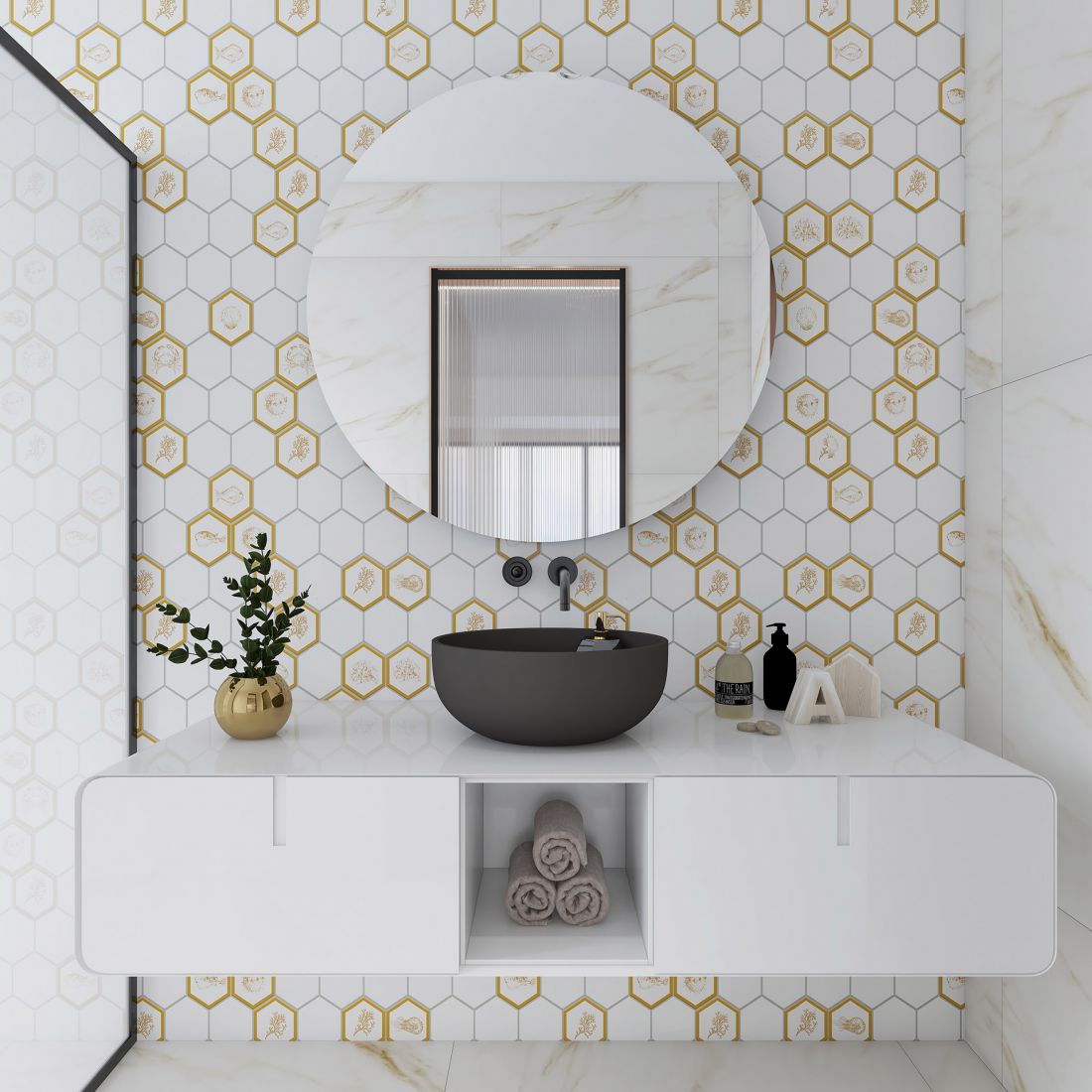 Kolekcja mozaik ceramicznych Queen Sea