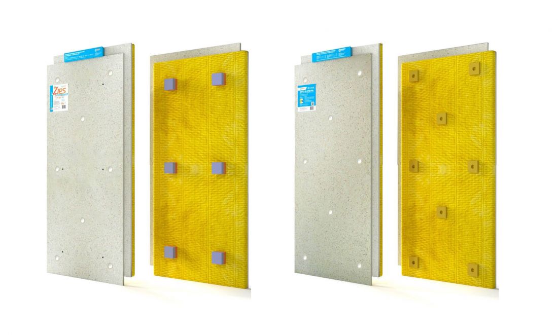 Rys. 1 - Warstwowe płyty panelowe systemu ZIPS