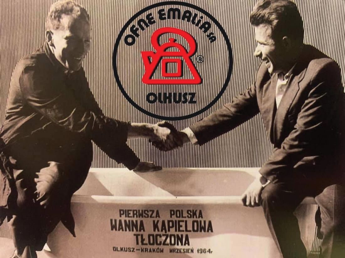 Oryginalne wanny, brodziki oraz zlewy emaliowane