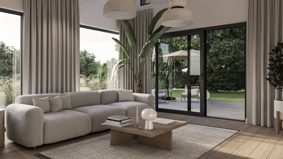 MasterPatio ze zintegrowaną moskitierą Flyscreen