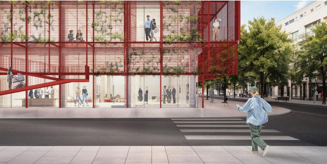 NA-MA Creative Hub - projekt przebudowy domu towarowego w Podgoricy