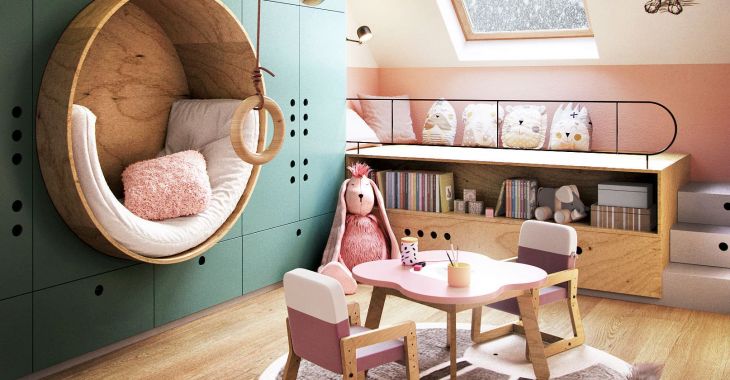 Interior idea for a family with children - razoo architects | AiB