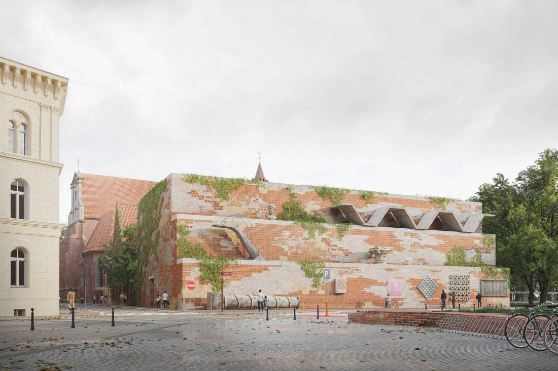 Projekt rozbudowy Muzeum Architektury we Wrocławiu