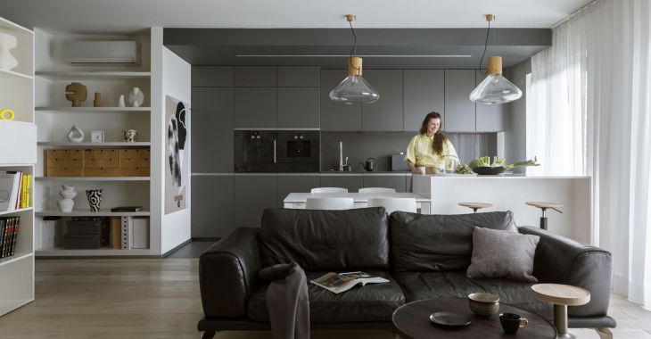 Apartment of interior designer Marta Pala-Szczerbak - series "How those ...