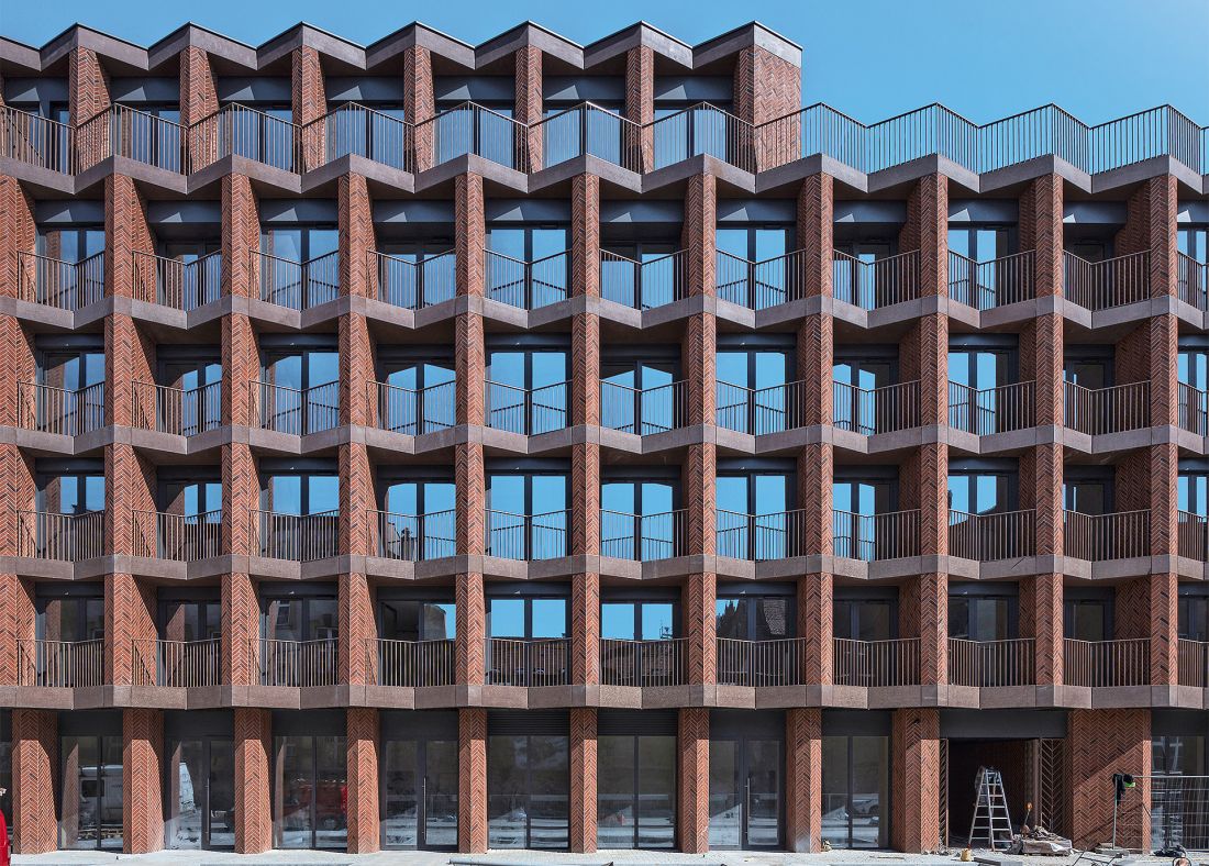 Płytka inwestycyjna Apartamenty Bernardyńska, Wrocław, projekt: Maćków Pracownia Projektowa