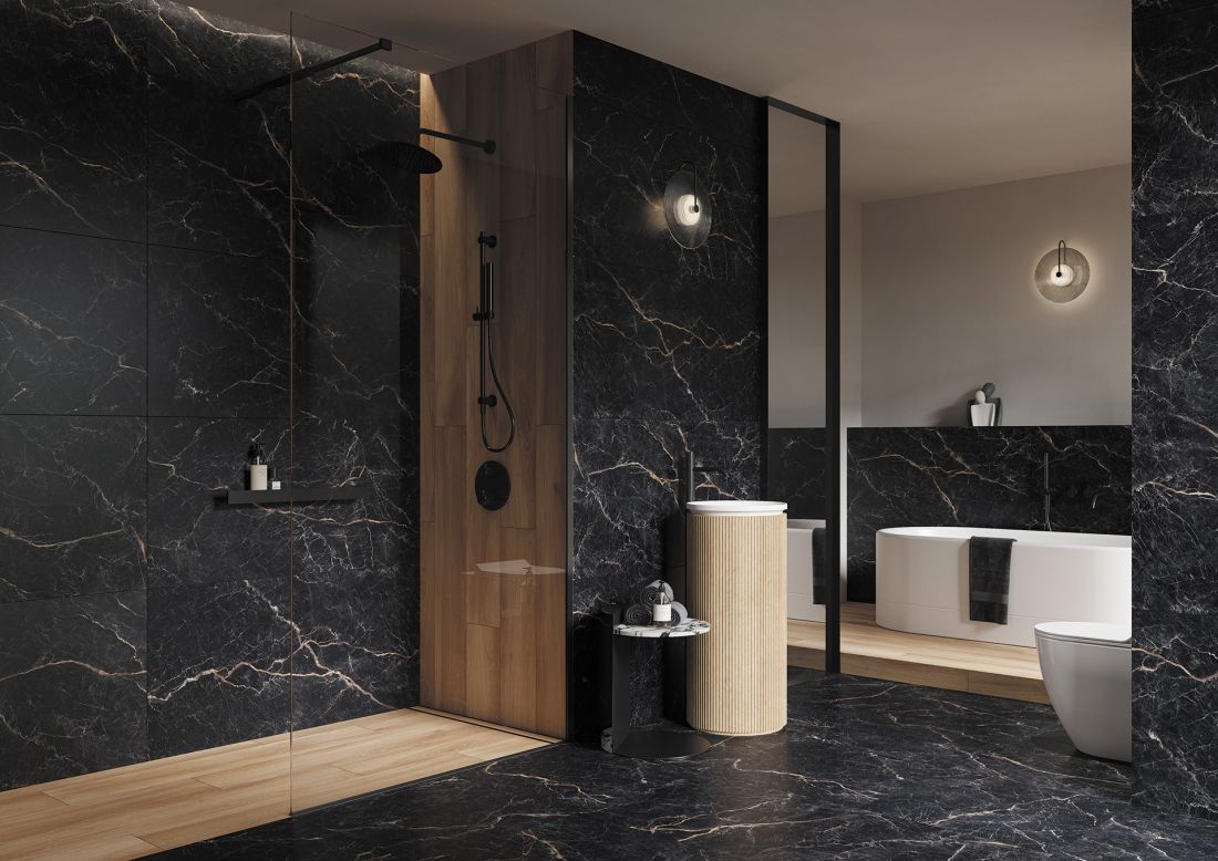 Solei Black i Nandwood Beige