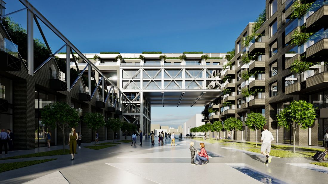 Apartamenty nad Dąbrówką przy Placu Niepodległości w Łodzi