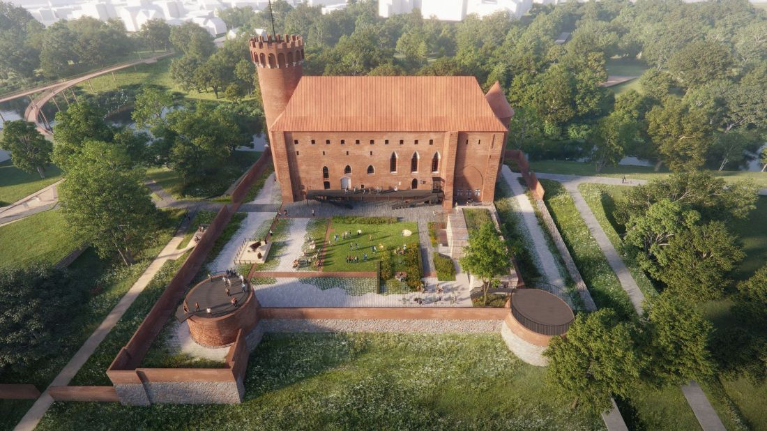 Masterplan dla otoczenia zamku krzyżackiego w Świeciu