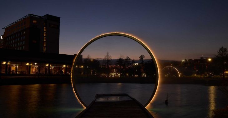 Arc ZERO Houston installation by James Tapscott | Studio JT