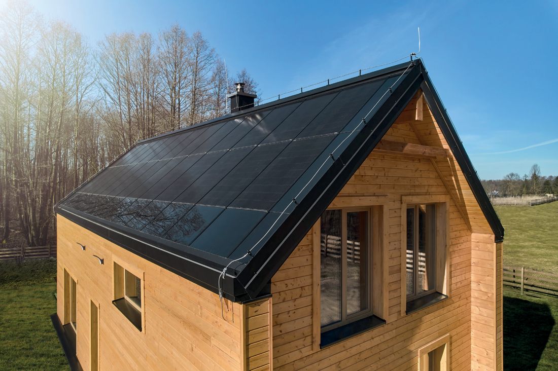 Dom z dachem SunRoof w Ojrzanowie – energooszczędny i przyjazny dla klimatu