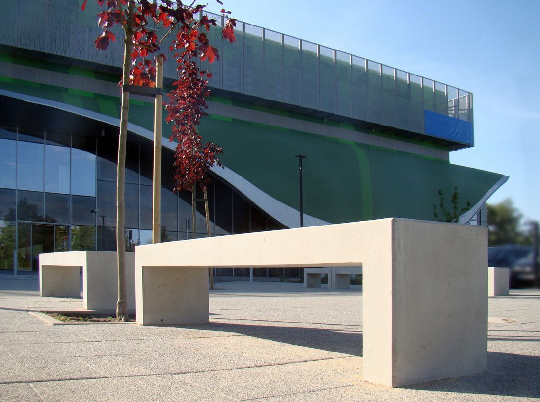 Siedzisko TARA 1 z betonu architektonicznego
