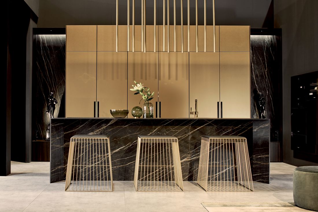 Laminam Naturali Noir Desir, Showroom ernestrust, Częstochowa