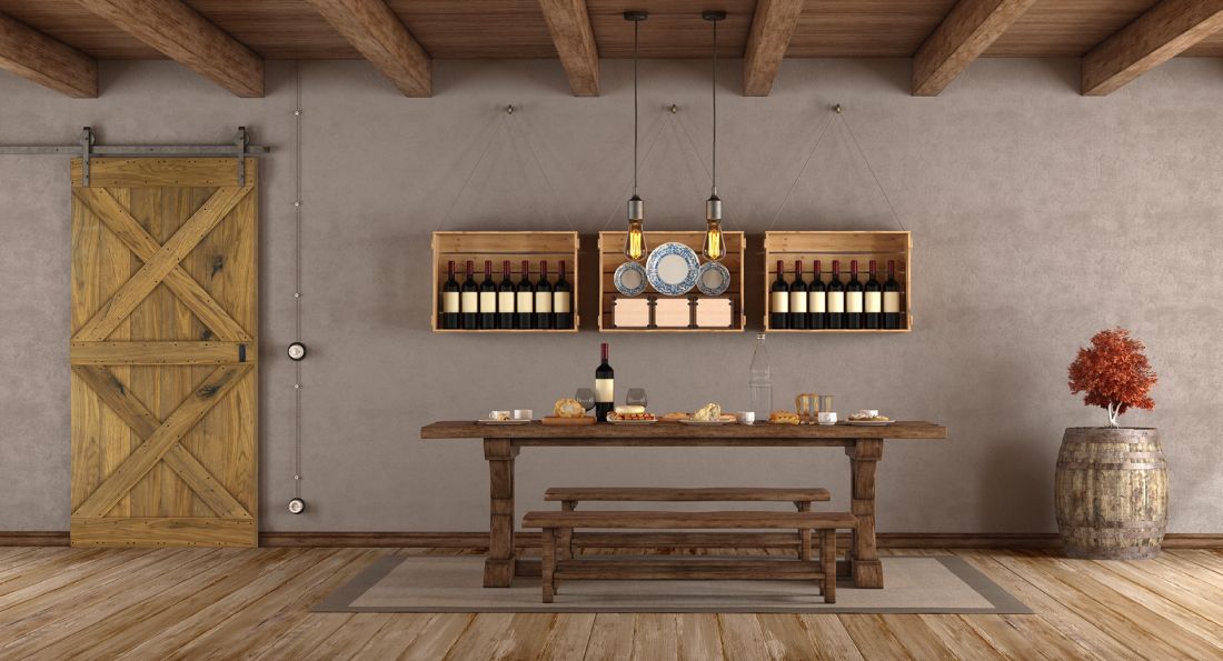 Drzwi Modern Rustic Dąb Bronze, model: Modern Rustic XX, system przesuwny: REA