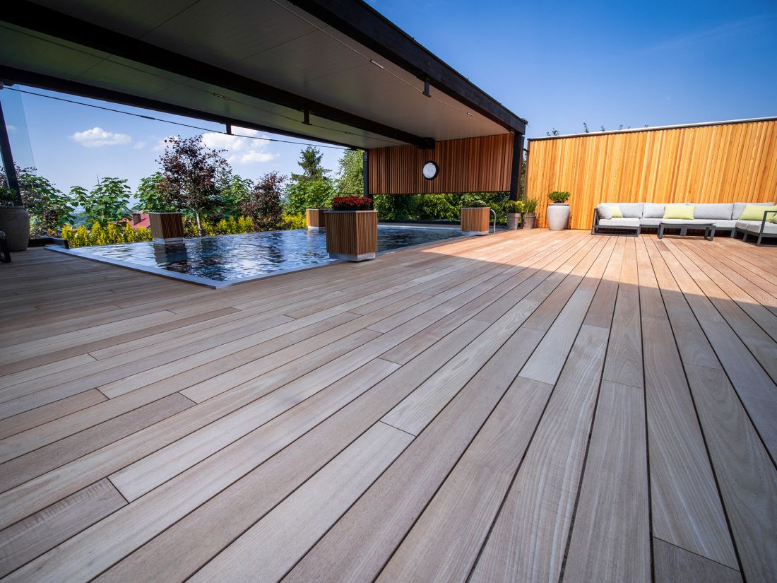Duraj Deck / Teak Birmański