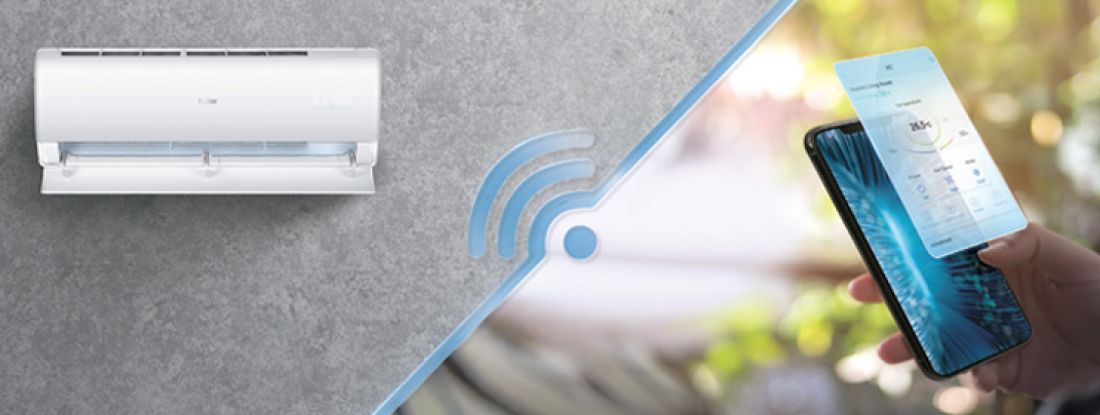 Sterowanie WI-FI jako standard we wszystkich jednostkach ściennych