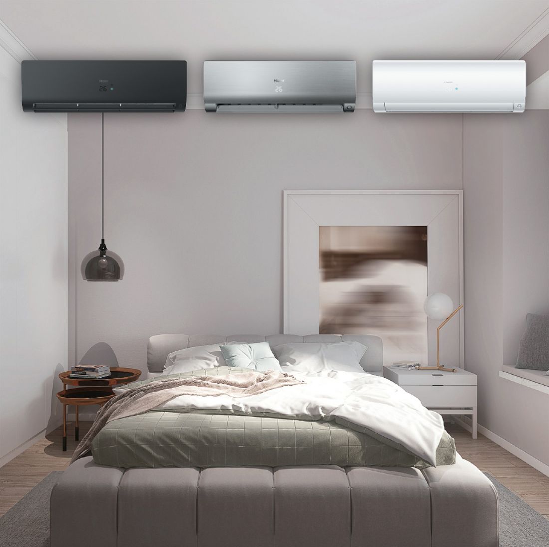 Klimatyzator HAIER Flexis Plus dostępny w trzech wersjach kolorystycznych