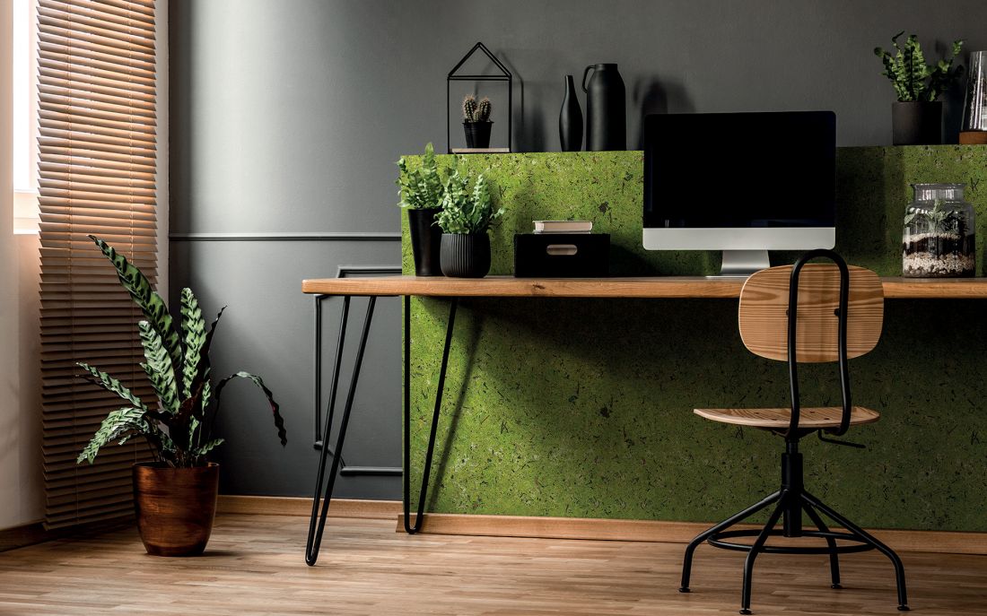 Avery Dennison Organoid Natural Surfaces: Moss Bright Green